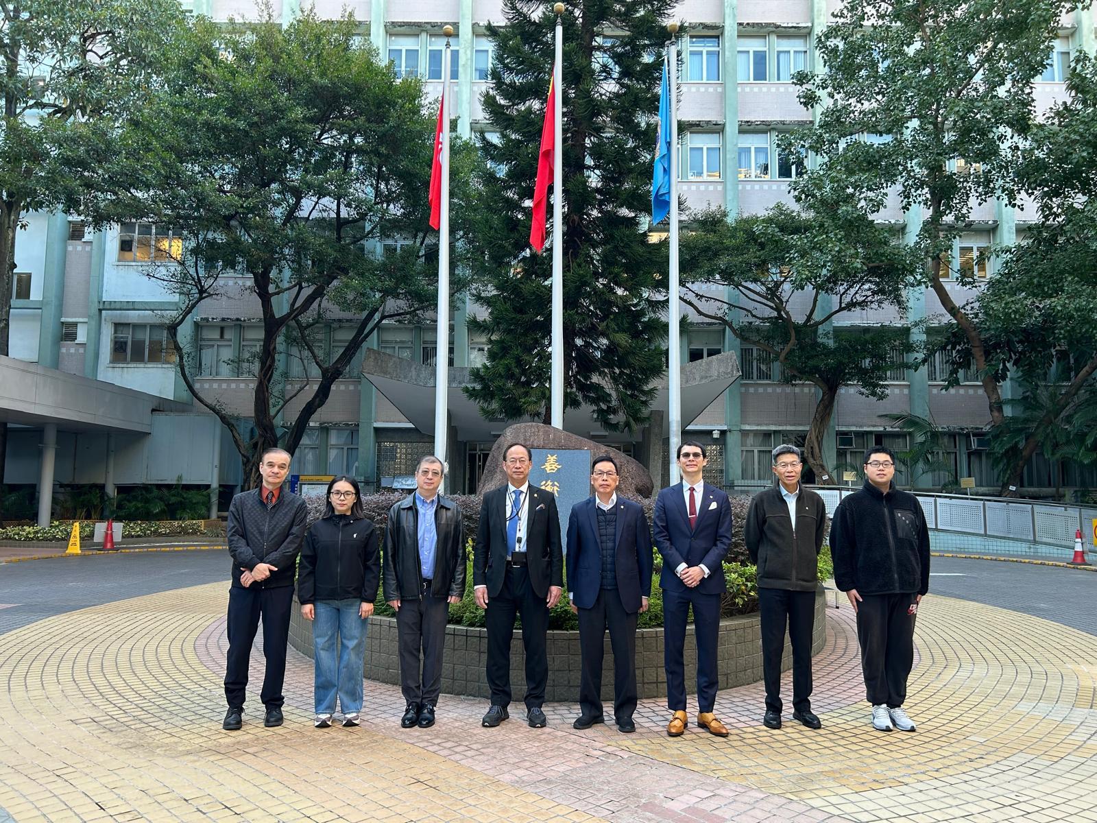 Faculty of Arts and Social Sciences Participated in HKBU Flag-raising Ceremony on 15 Dec 2025